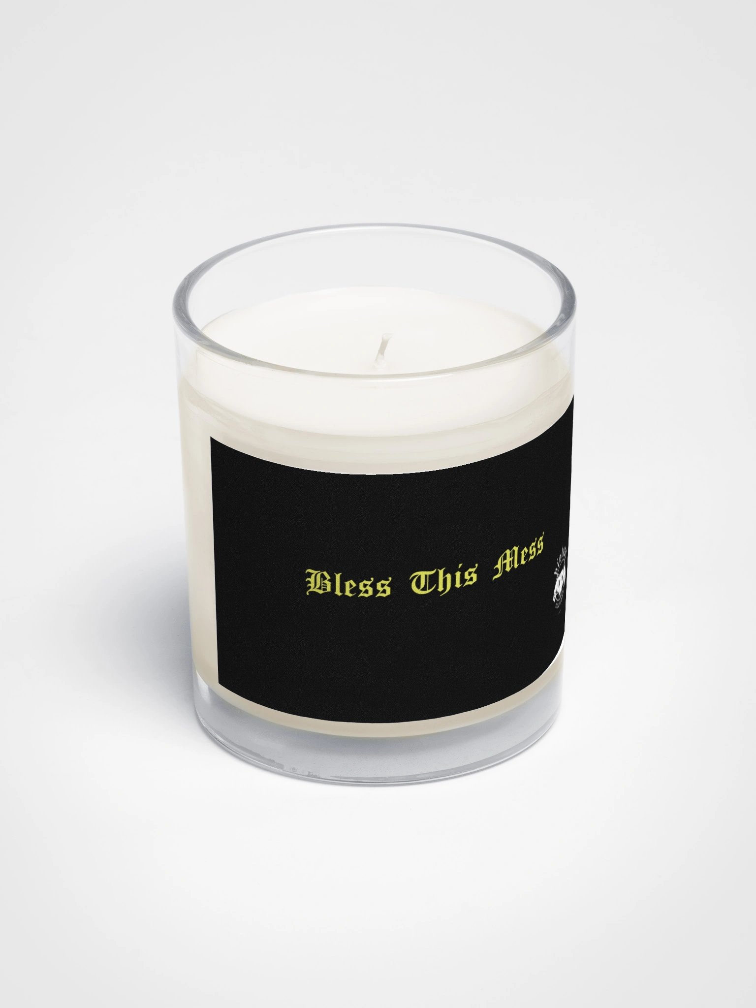 "Bless This Mess" Unscented Mood Candle product image (2)