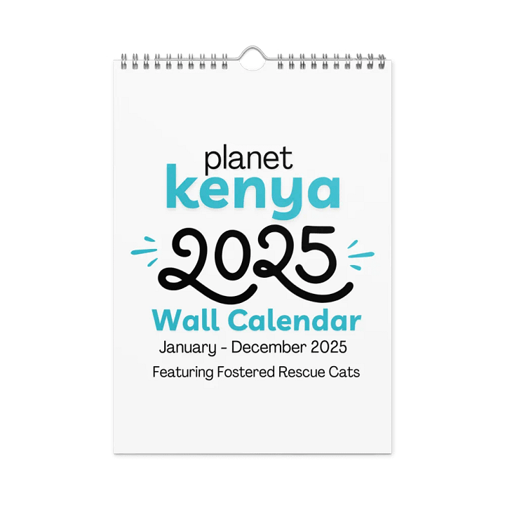 2025 Rescue Cat Calendar product image (1)
