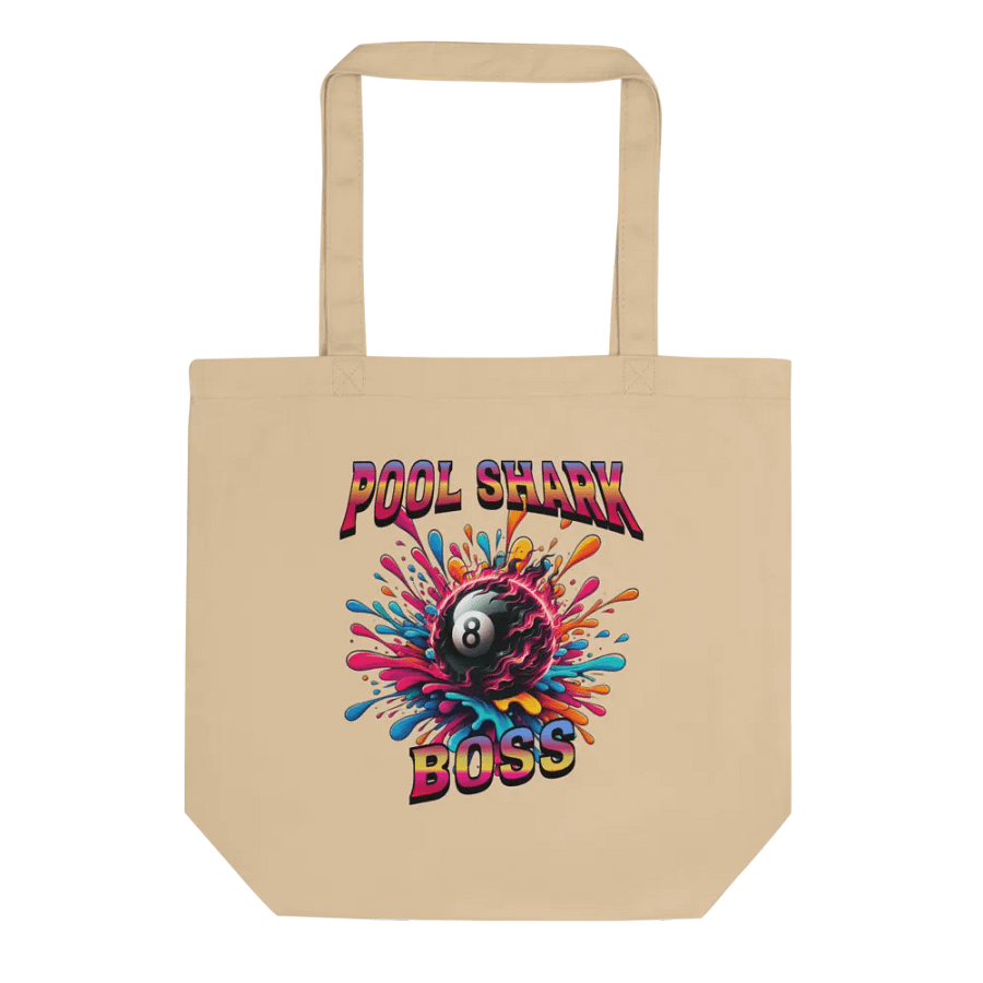 Pool Shark Boss Vibrant 8-Ball Tote Bag product image (1)