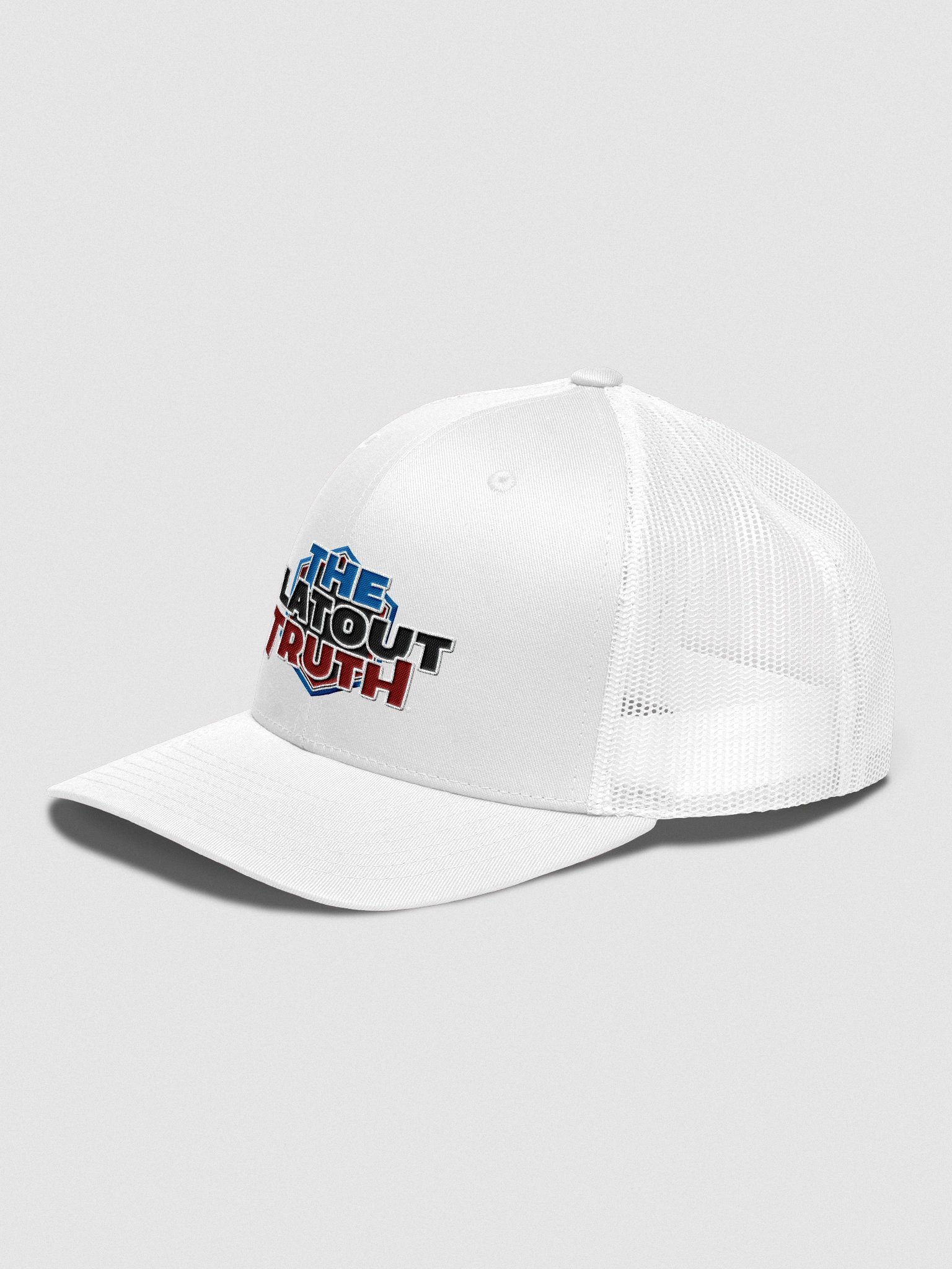 TFOT Embroidered Retro Blue Hex Snapback Trucker Hat product image (2)