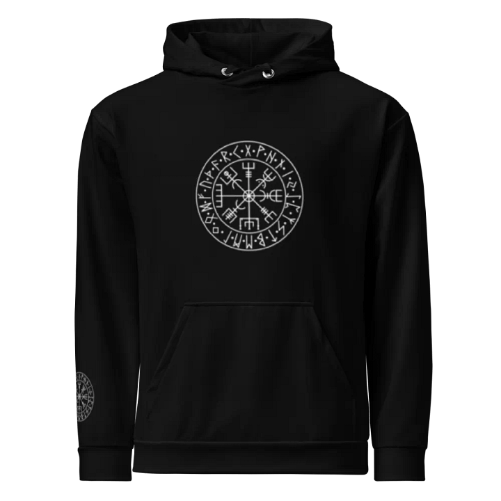 Vegvisir Hoodie (Black) product image (1)