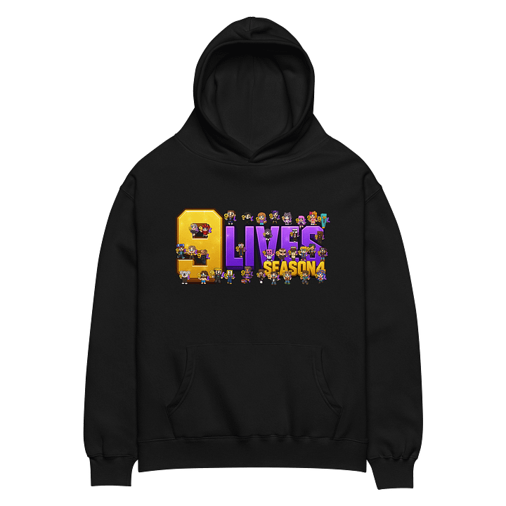 9 Lives Season 4 Participant Oversized Unisex Hoodie product image (2)