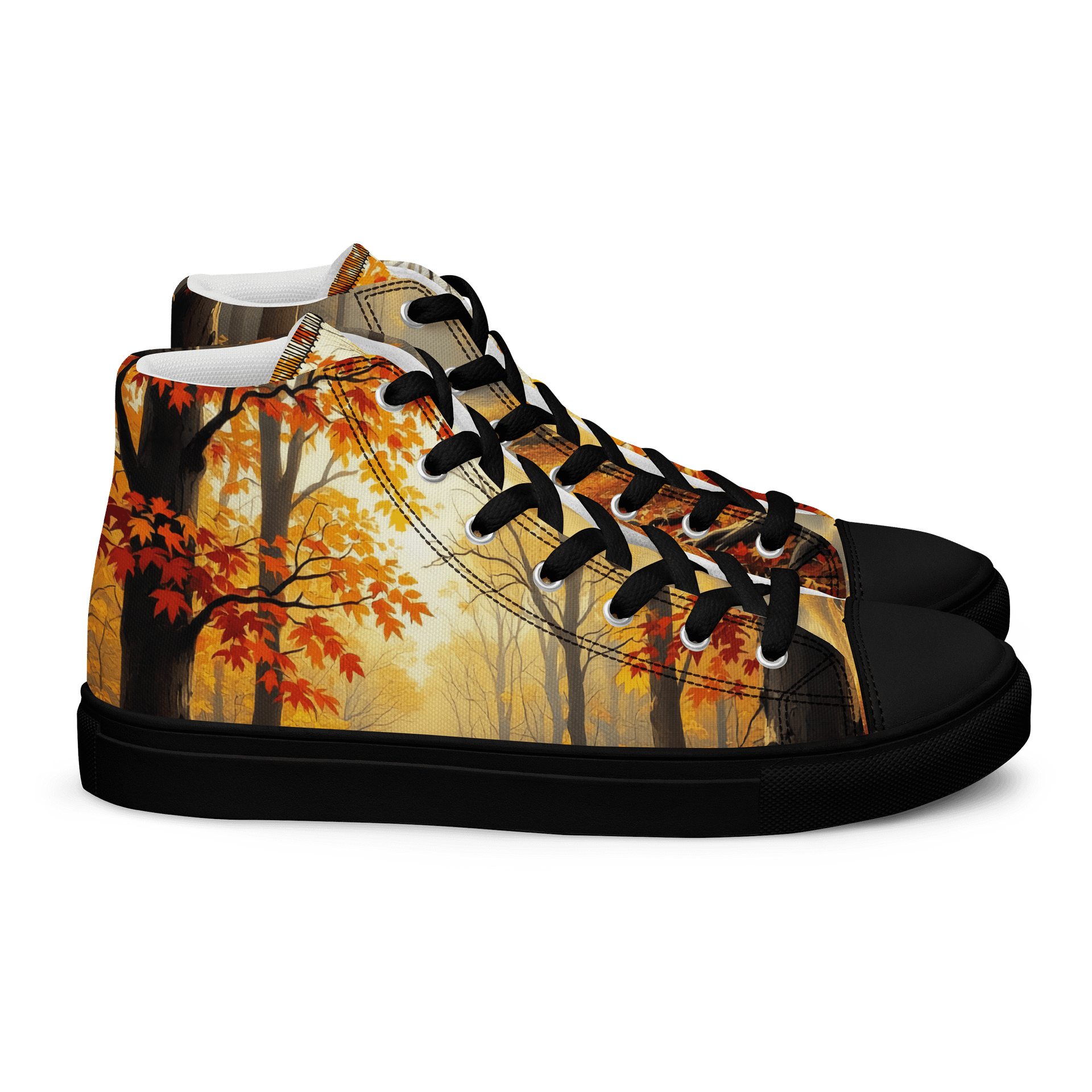 Autumn Pathway Women's High Tops product image (2)