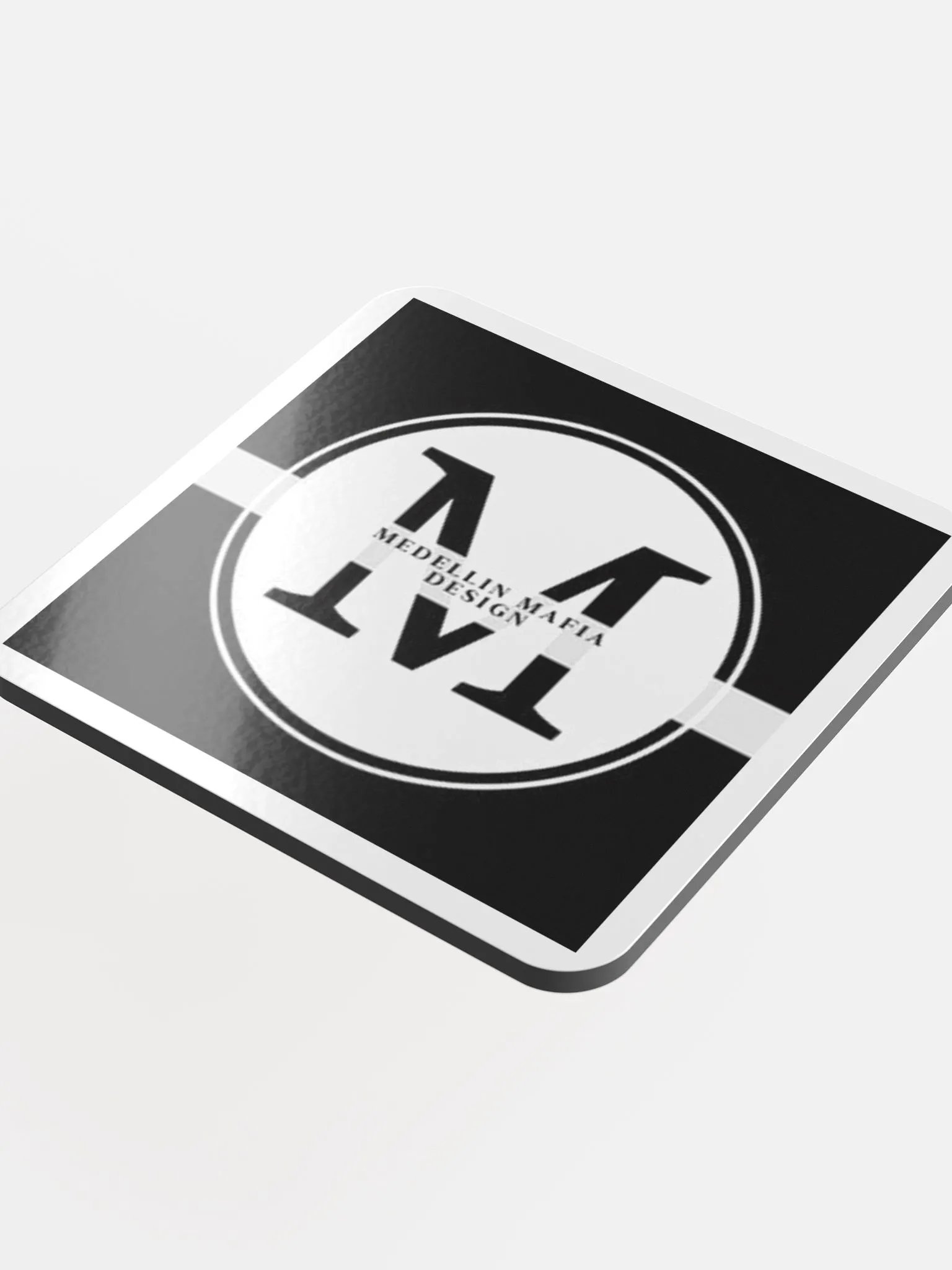 Mafia Glossed Cork Coaster product image (4)