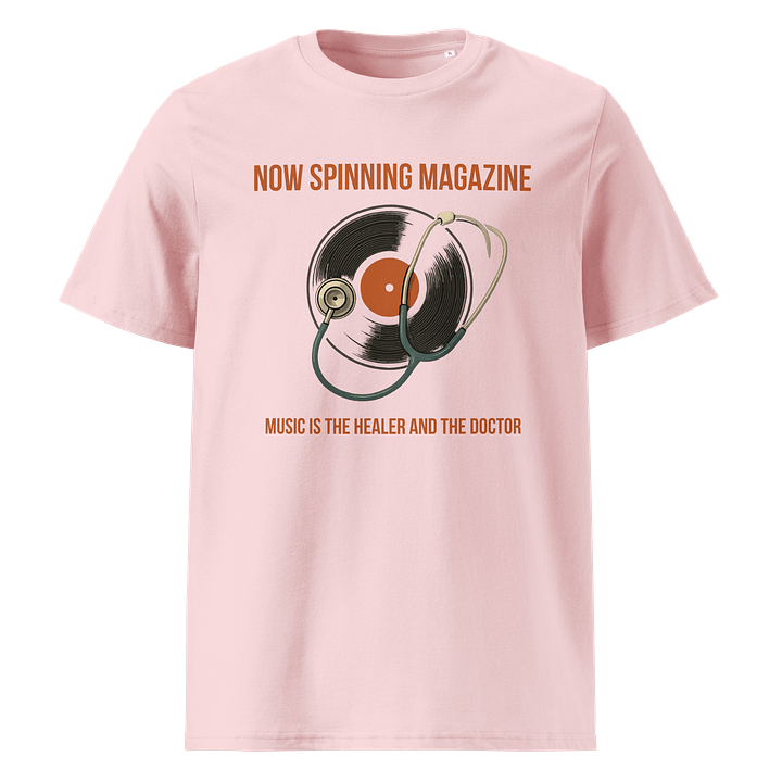 Music Is The Healer & The Doctor -Orange + Back Print product image (3)