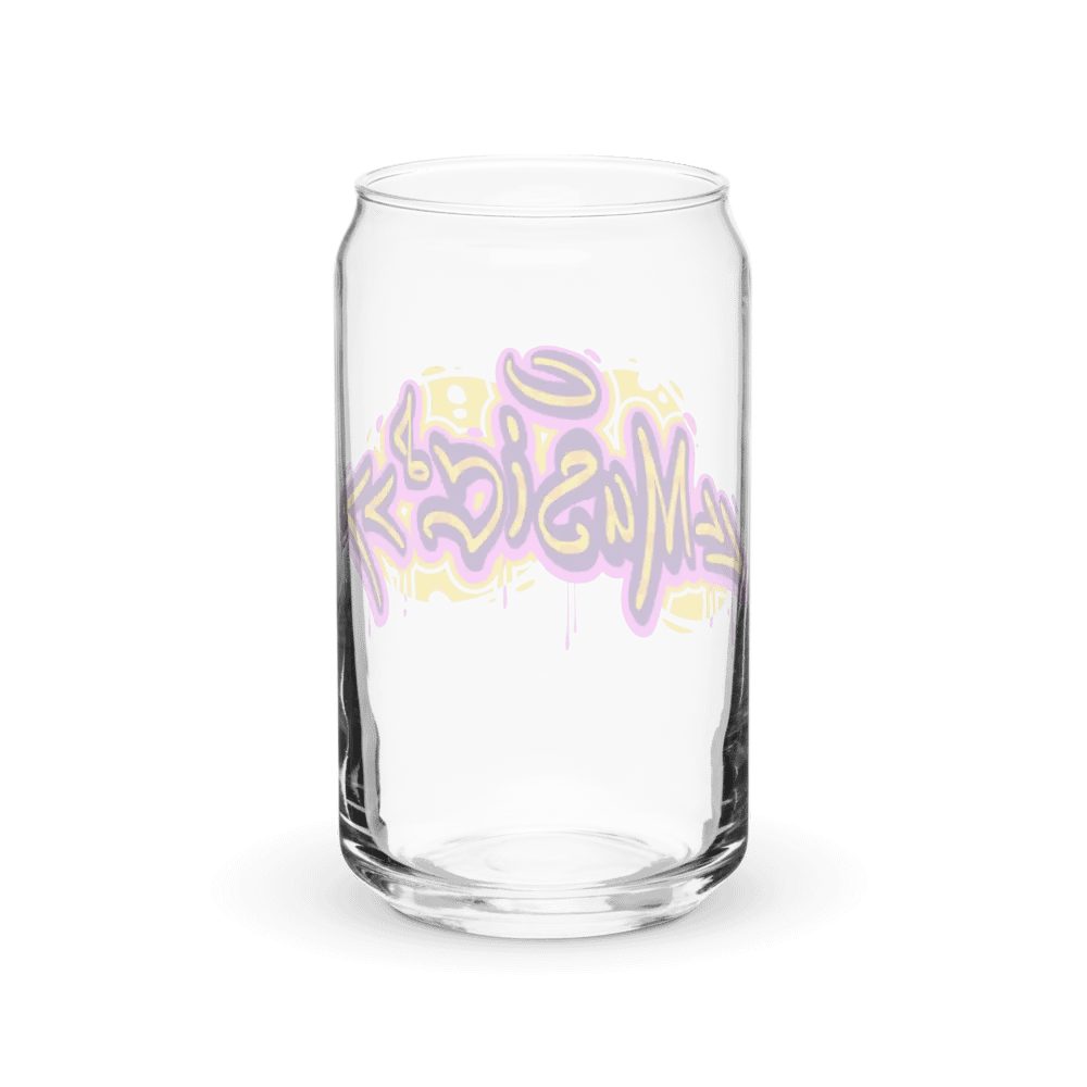Musical Vibes Can-Shaped Glass product image (6)