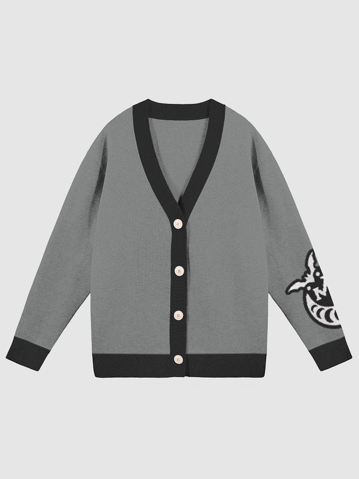MM 𝖇𝖆𝖙 𝖑𝖔𝖌𝖔 knit cardigan (𝖔𝖛𝖊𝖗𝖈𝖆𝖘𝖙) product image (1)