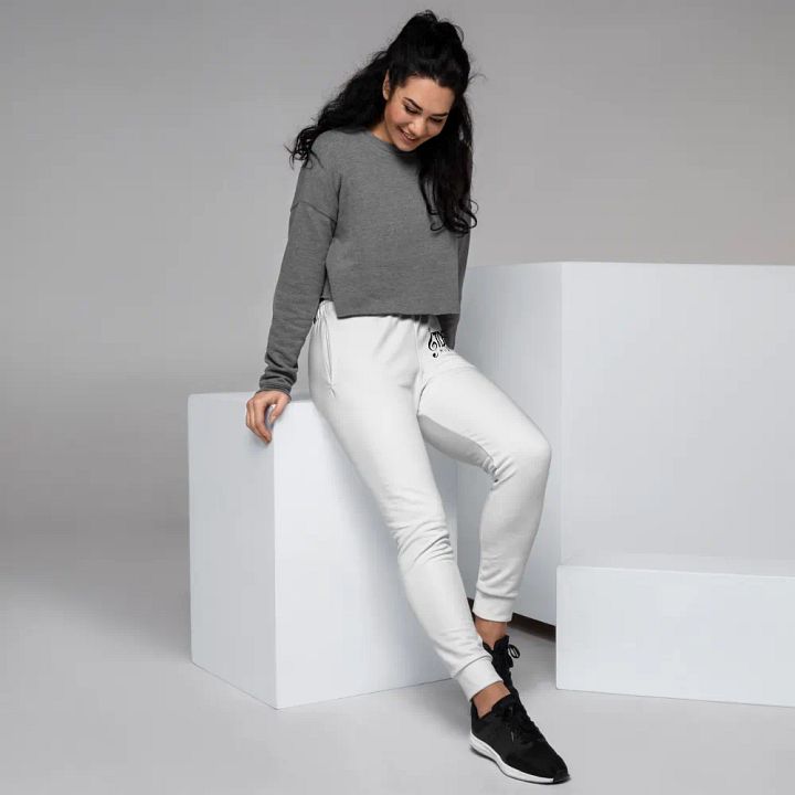 TDS Music Women's White Joggers product image (2)