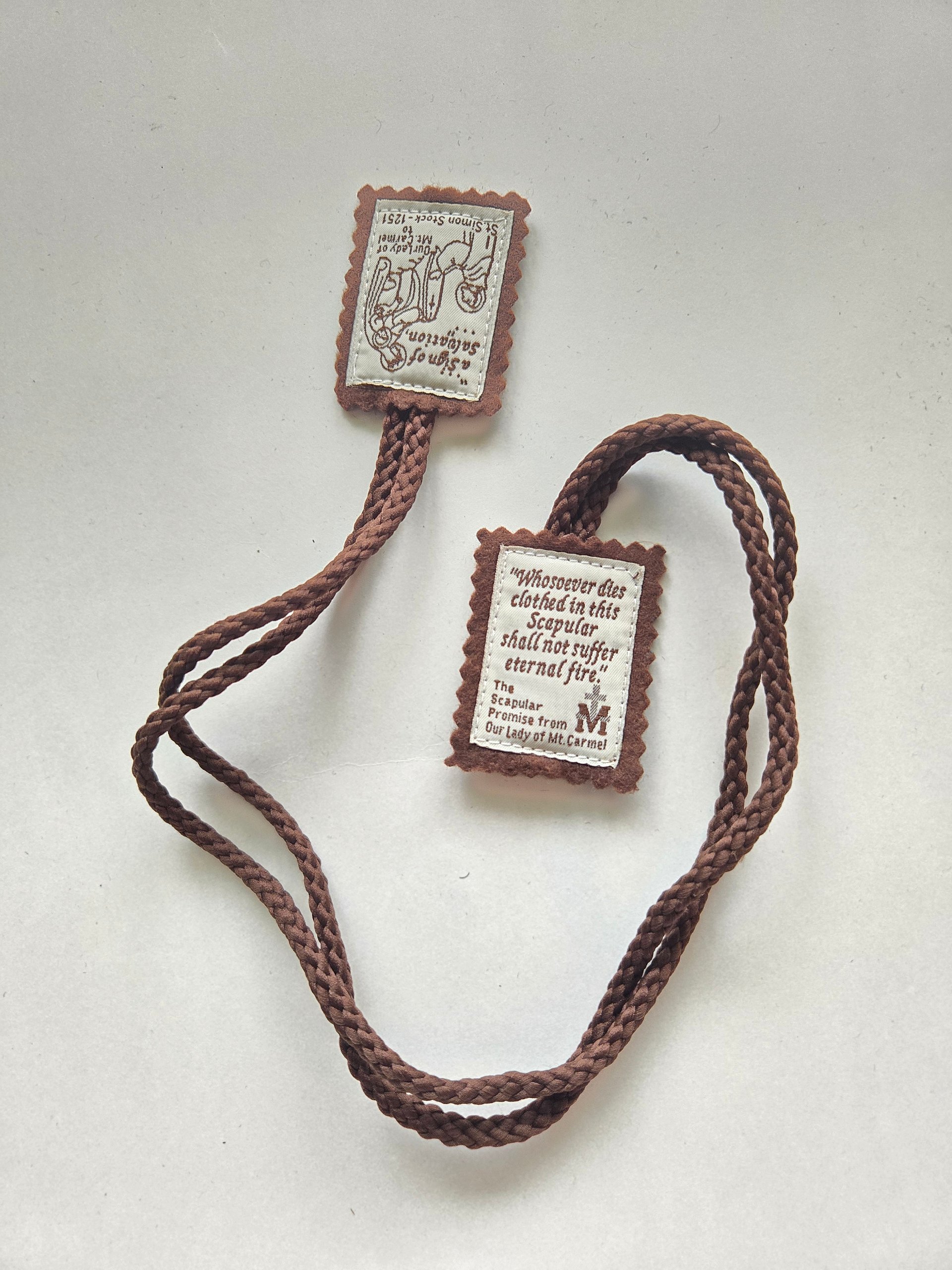 Mount Carmel Brown Scapular product image (4)