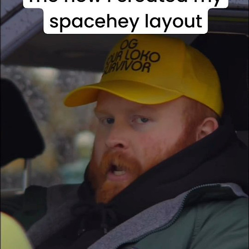 when someone asks me how I created my spacehey layout... #itwashard #spacehey #myspace #html