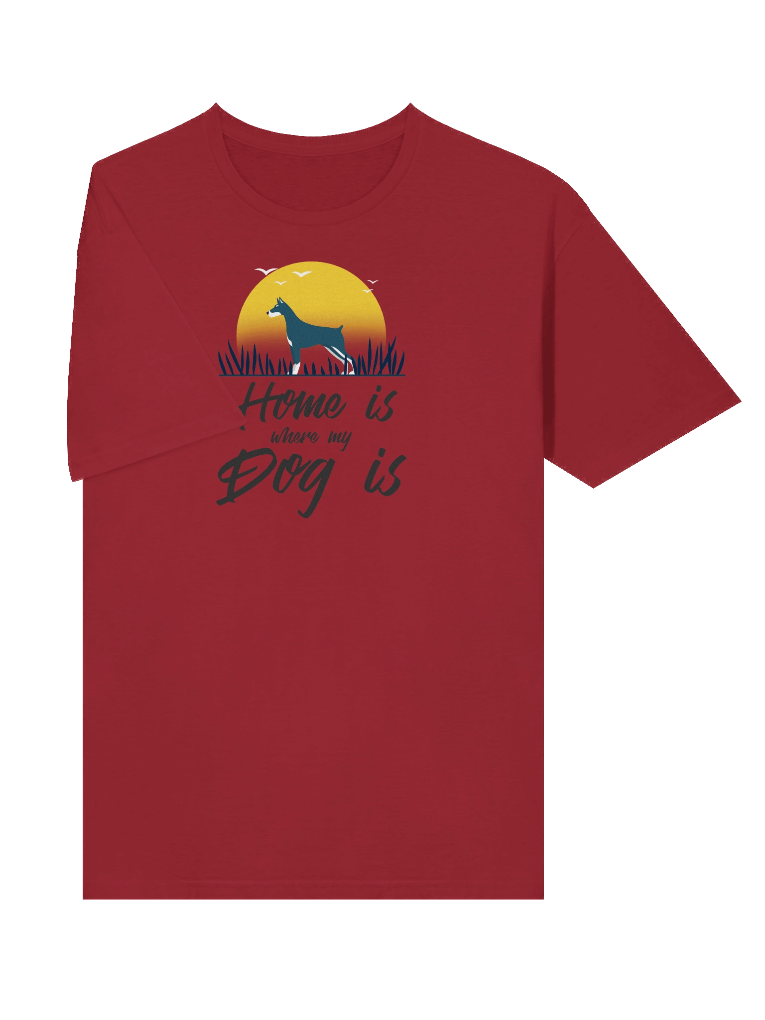 Home is Where My Dog Is T-Shirt – Cute Pet Lover Tee, product image (21)