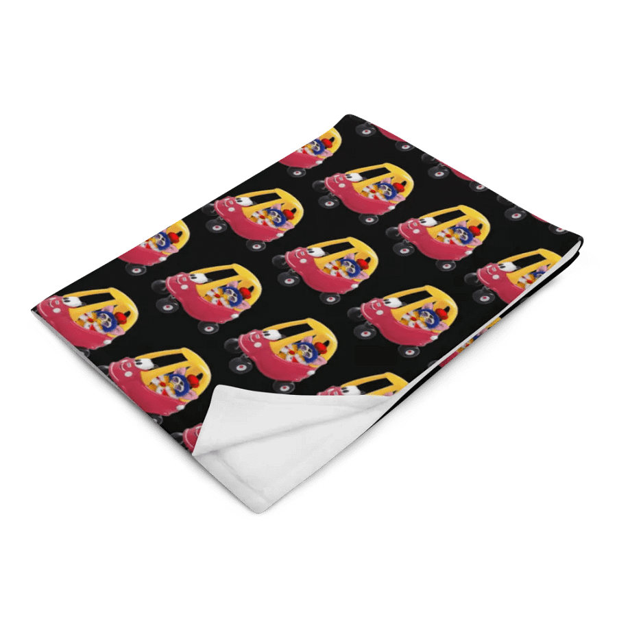 Black Rochester Toy Car Blanket product image (1)