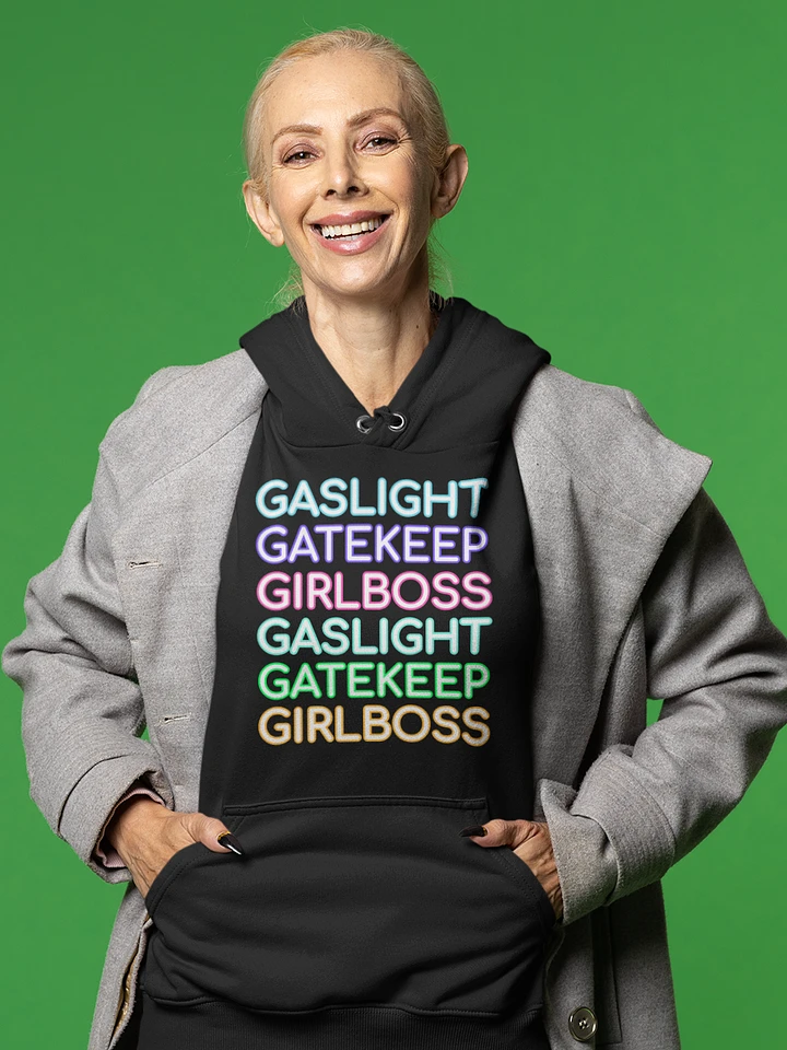 Gaslight Gatekeep Girlboss classic hoodie product image (8)