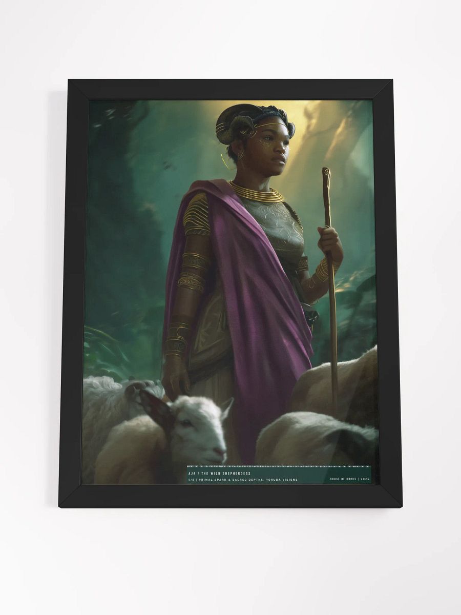 Aja: The Wild Shepherdess – Framed Matte Poster product image (15)