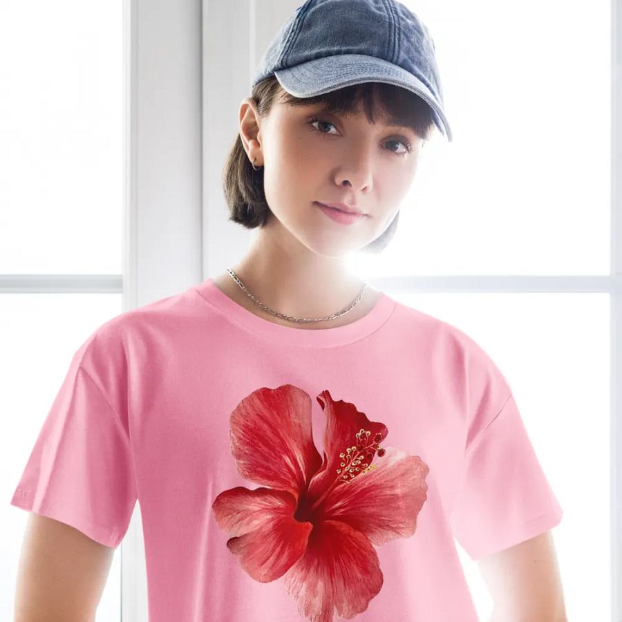 Hibiscus Harmony Crop Top product image (7)