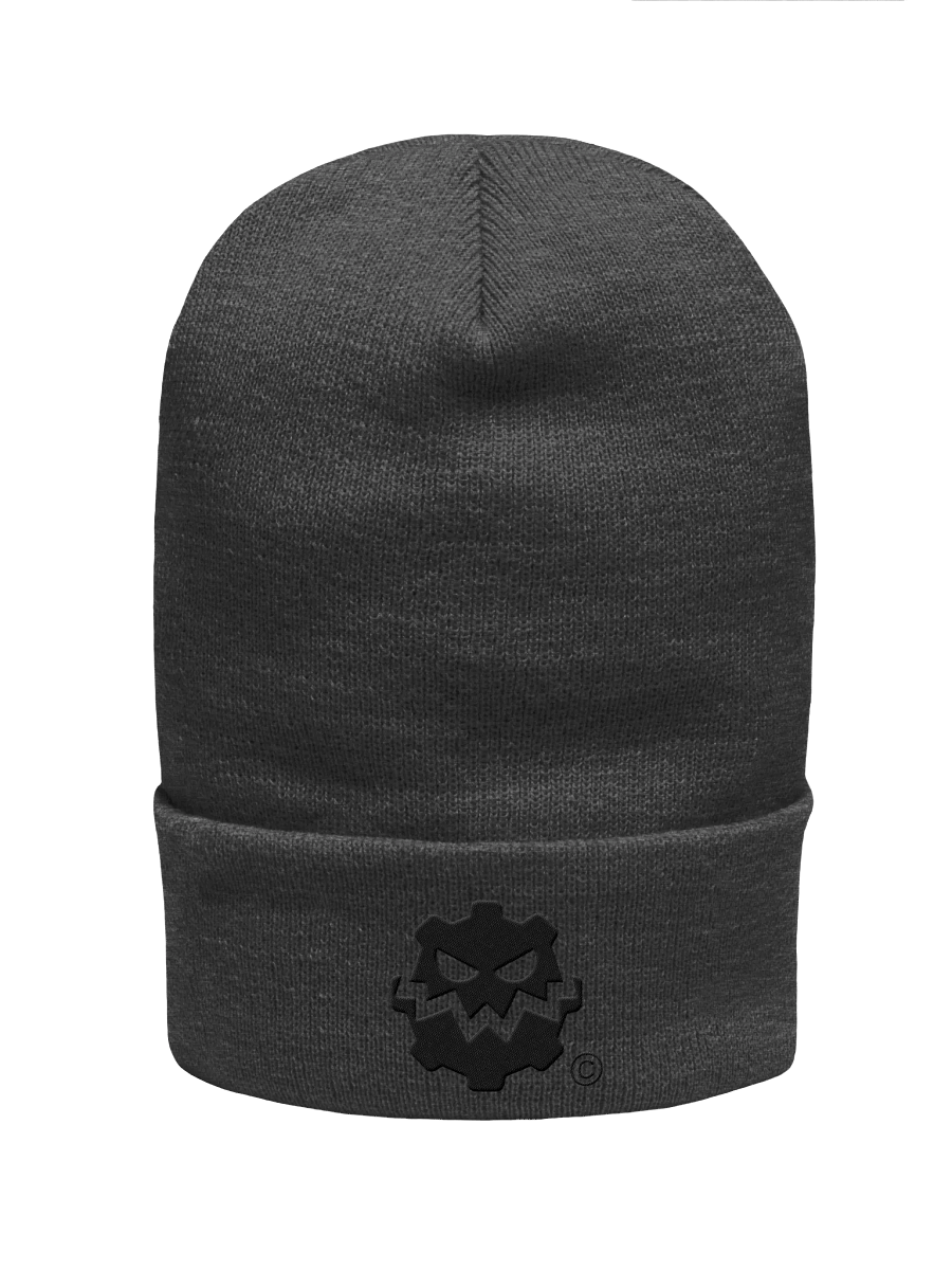 Cog Monster Black Logo Embroidered Beanie product image (1)