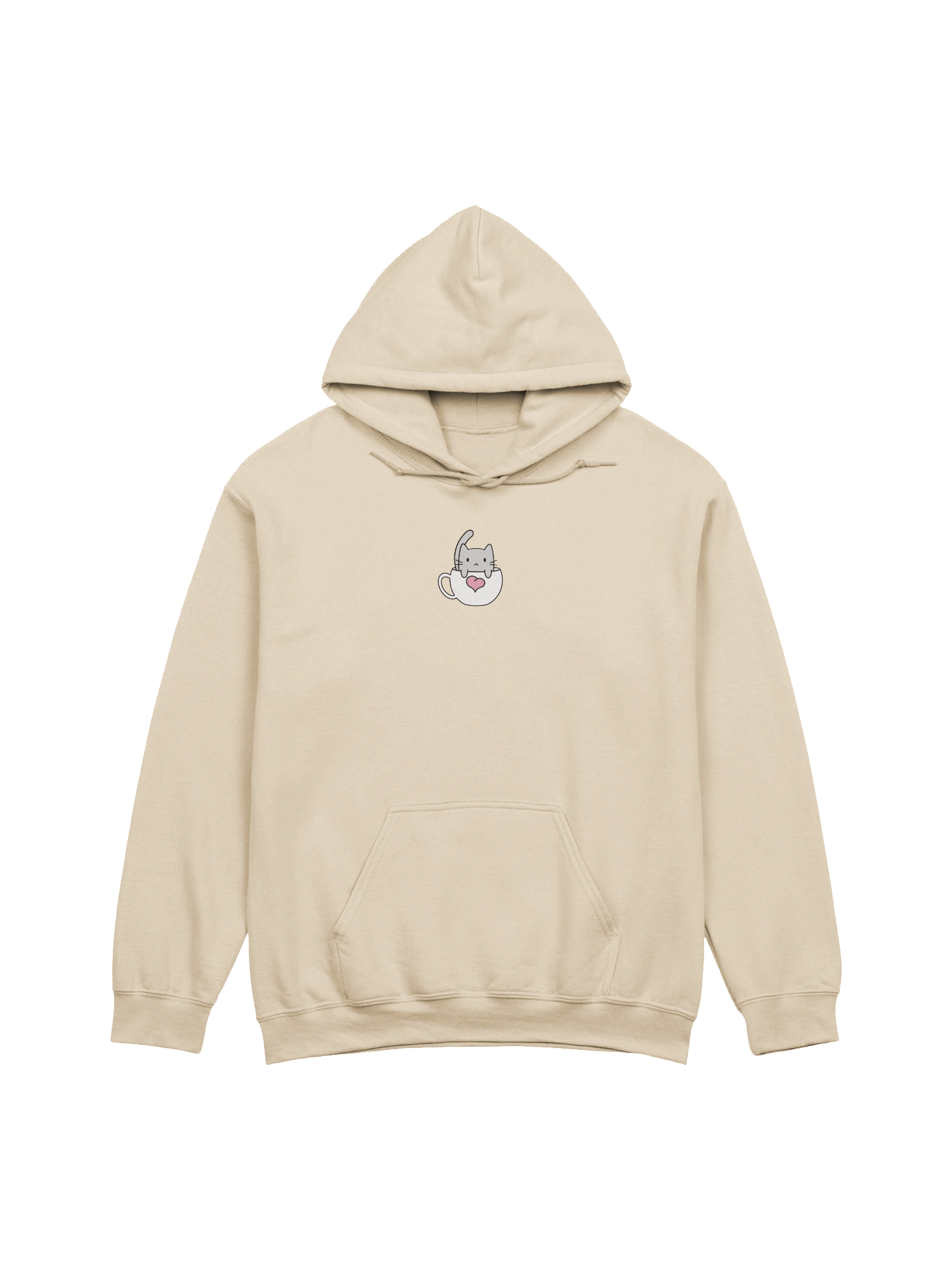Softie's Café Logo Hoodie || Centered, Printed product image (29)