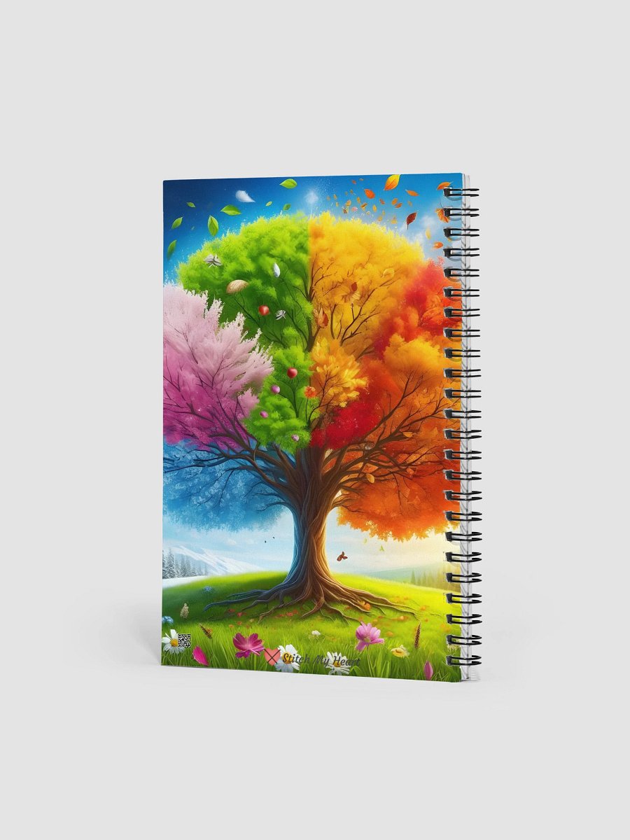 Seasonal Tree Spiral Doted Notebook product image (2)