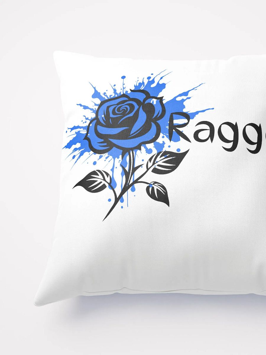 Ragged Rose Blue Pillow product image (3)