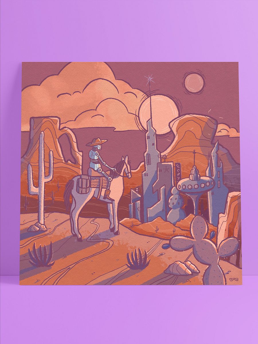 Robot Ranger Print product image (1)