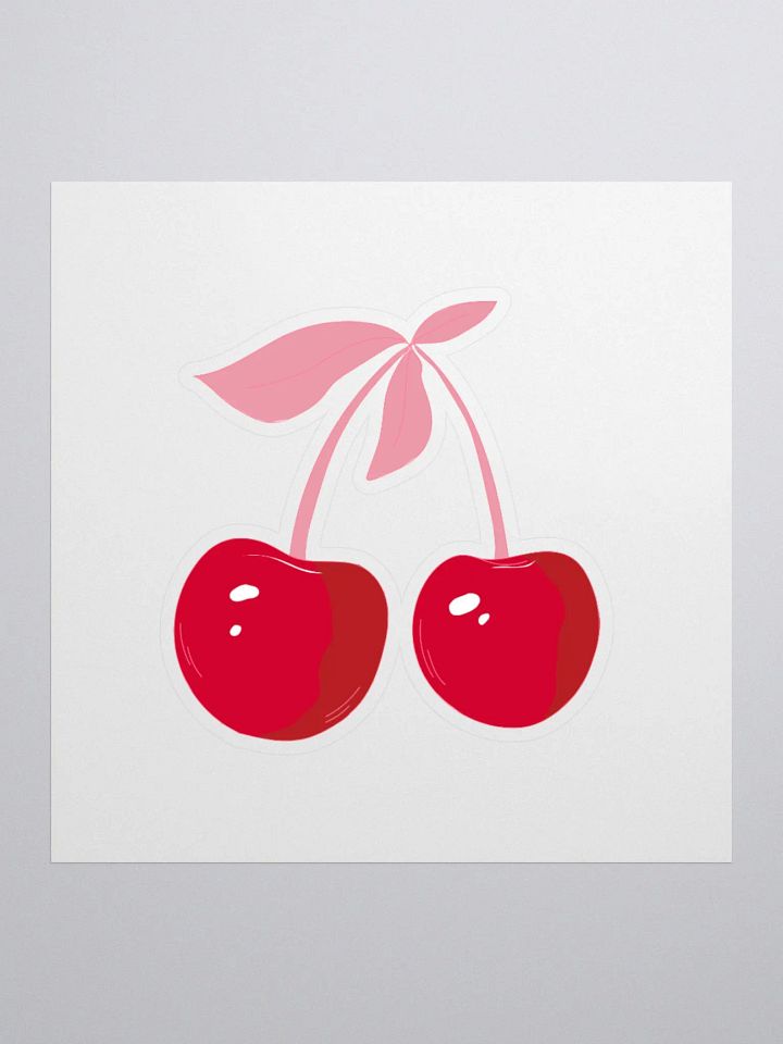 Classic Cherry Sticker product image (1)