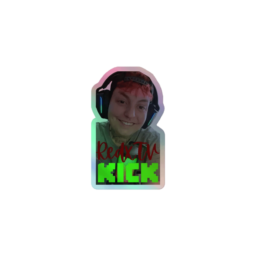 RedxTV KICK Sticker product image (1)
