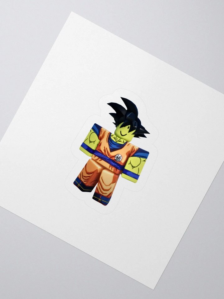 Dragon Ball Mortals 4: Base Goku Sticker product image (2)