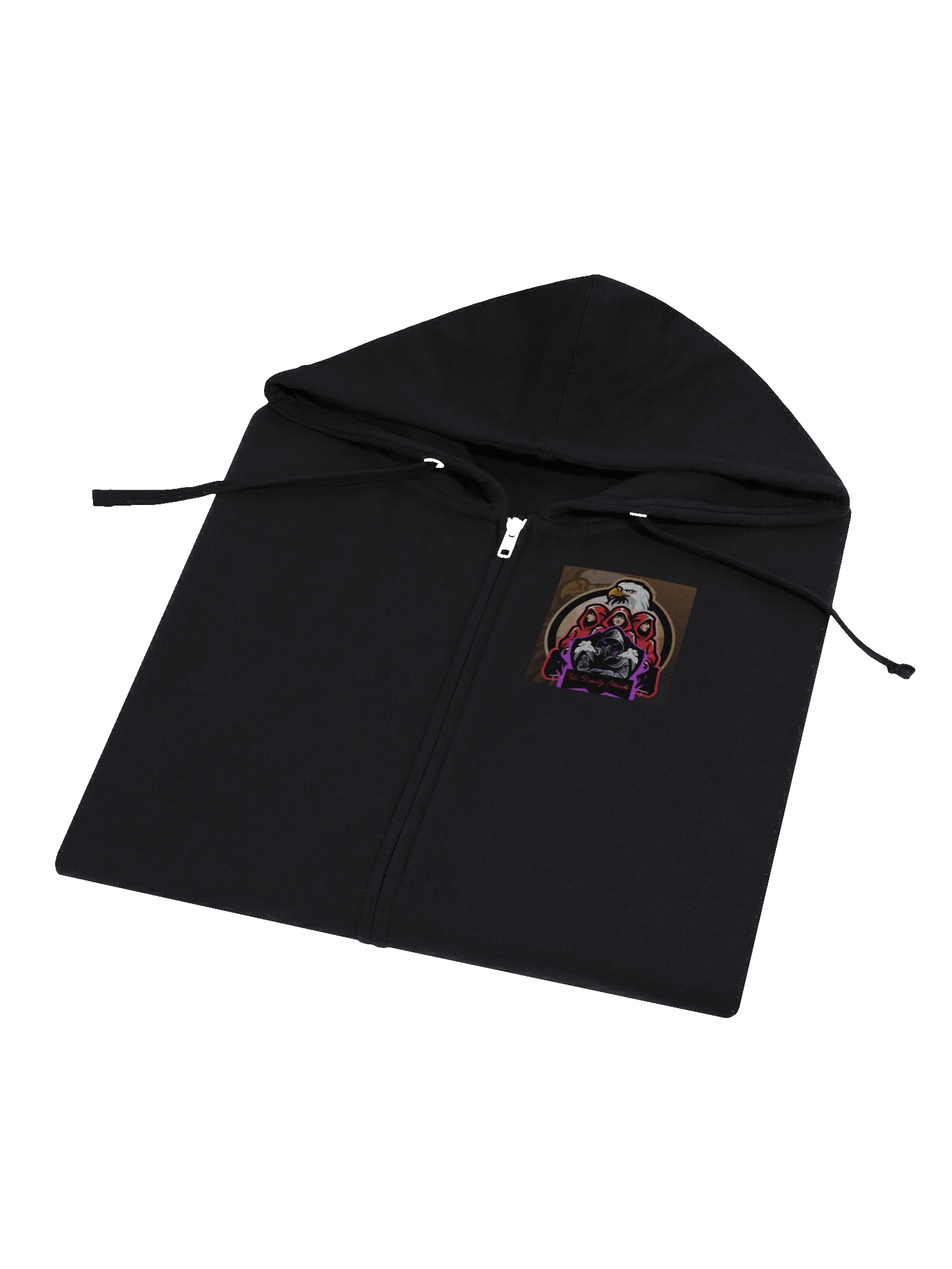 The Deadly Hawks Eagle Zip-Up Hoodie product image (4)
