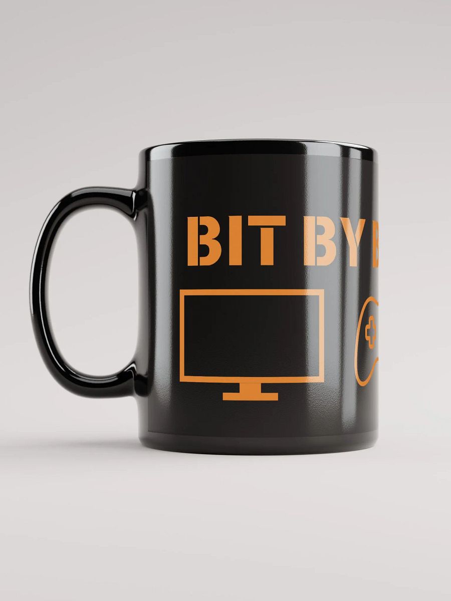Bit By Bit Media Mug (Black) product image (6)