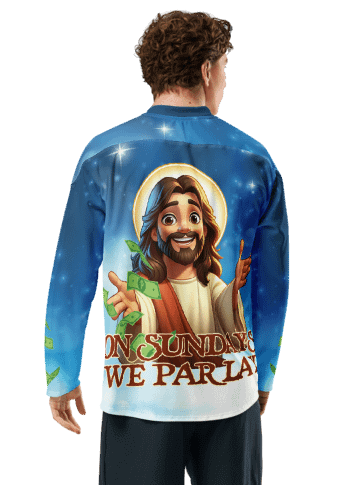 ON SUNDAYS WE PARLAY - Sports Betting Unisex Jersey product image (4)