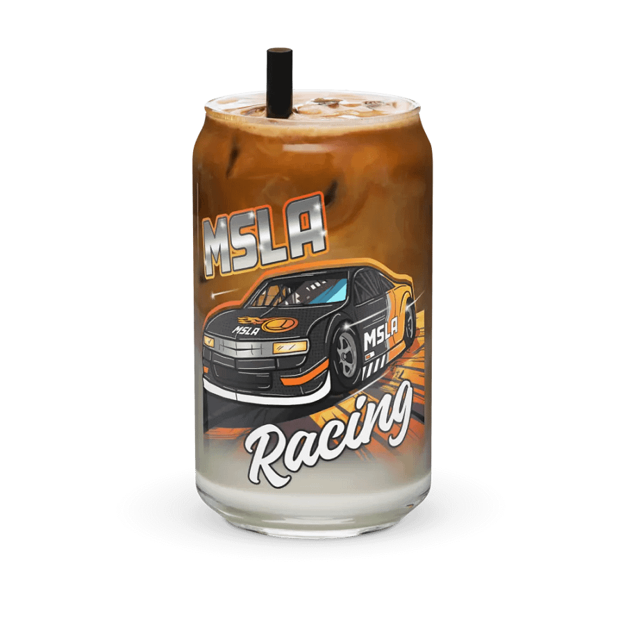 MSLA Racing Team Collection - Can Shaped Glass product image (6)