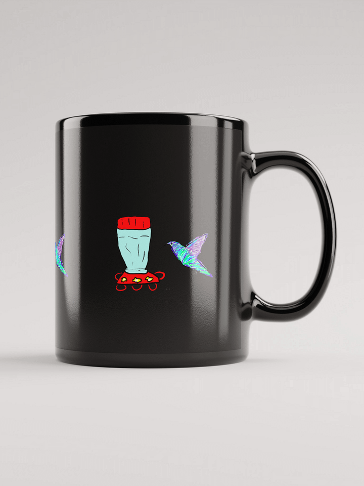 Hummingbird mug - Black product image (2)
