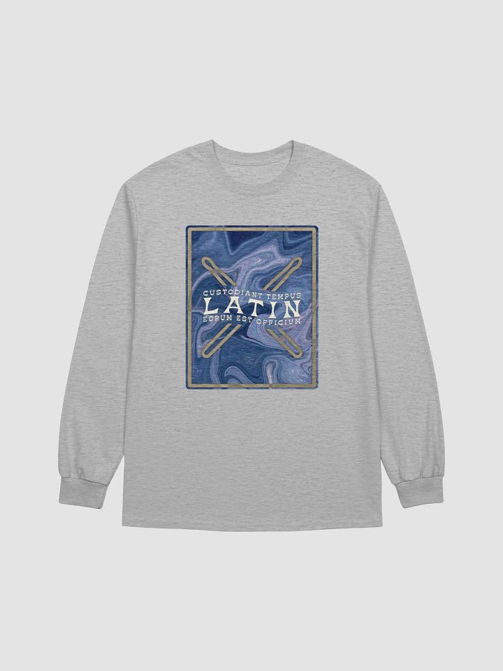 Latin x Aqua — Fluid Long Sleeve T-Shirt product image (1)