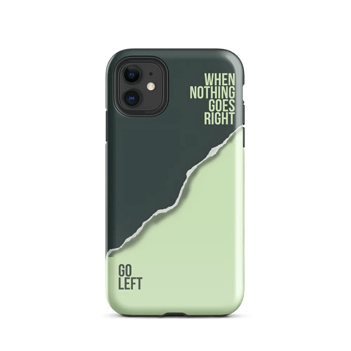 Go Left Tough Case for iPhone® product image (47)