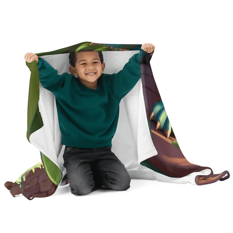 Endangered Species - Mexico - Morelet´s Crocodile Throw Blanket product image (3)