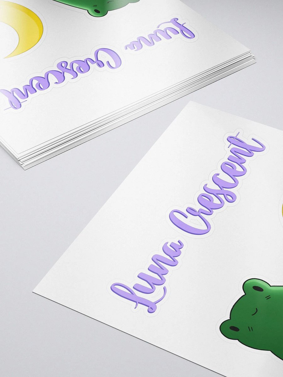Luna Crescent Stickers product image (5)