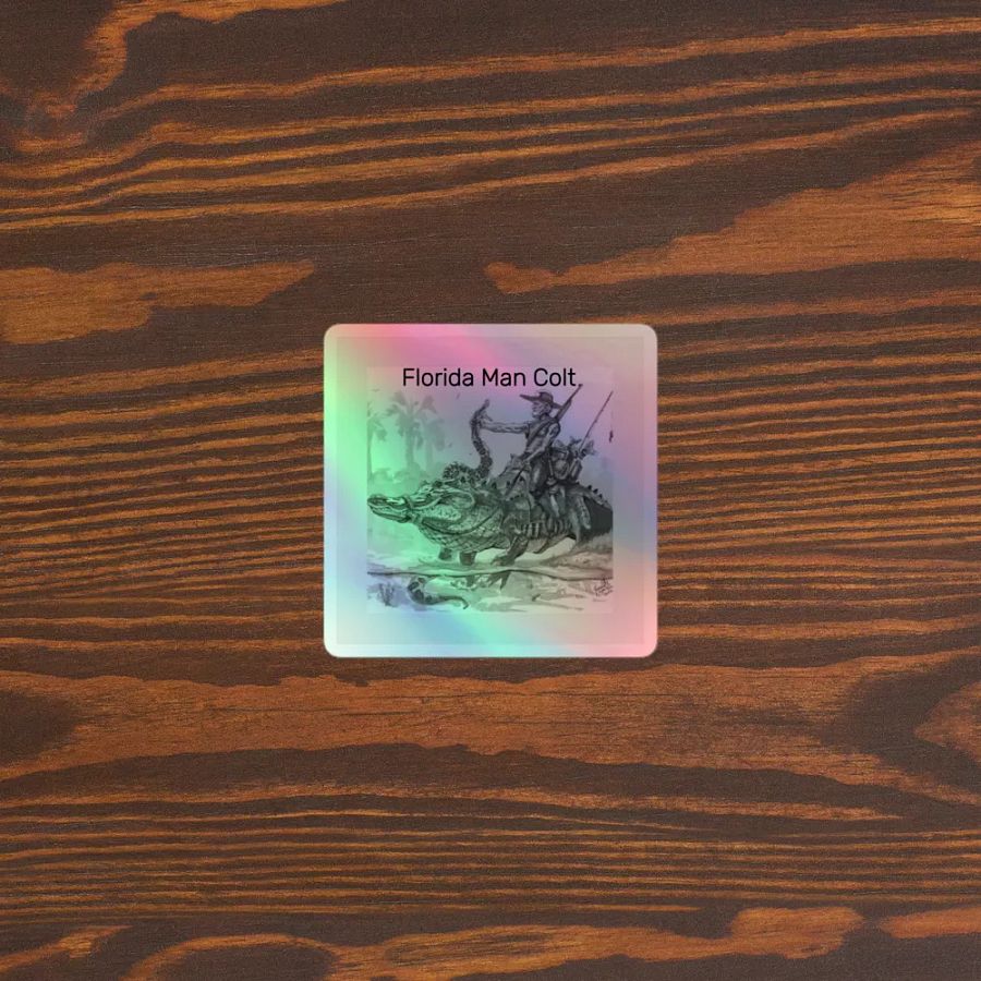 FloridaManColt STICKER PYTHON & GATOR product image (5)
