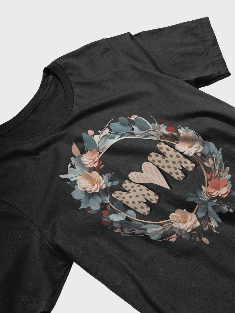 Mothers Day Floral Wreath T-Shirt product image (3)