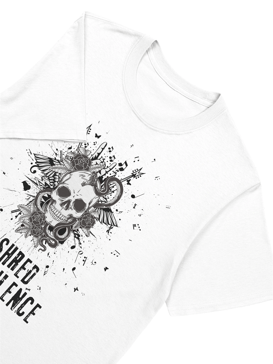 Shred the Silence — Skull Music Tee product image (4)