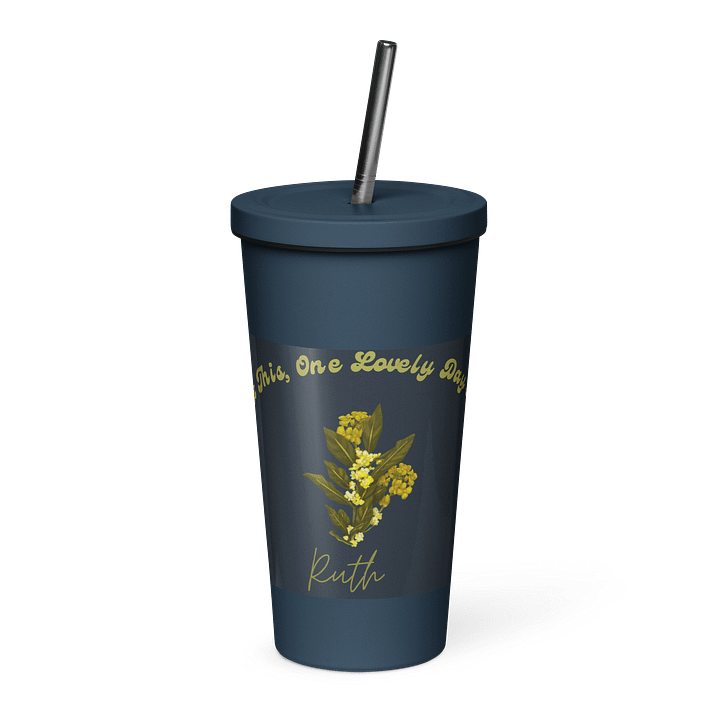 Ruth's Floral Encouragement Tumbler product image (1)