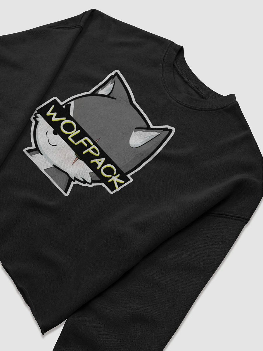 Women's WOLFPACK Crop Long Sleeve Shirt (Chibi Wolf) product image (5)