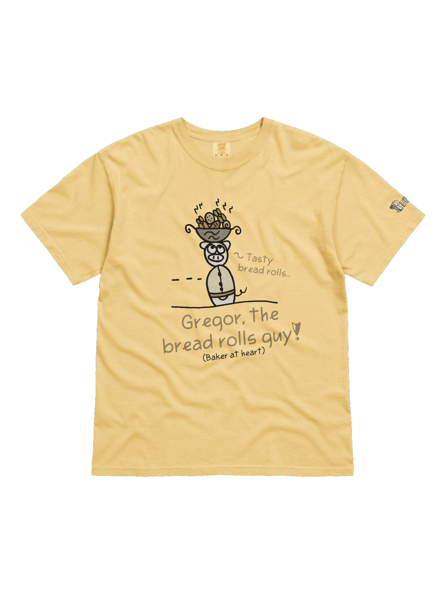 'Gregor, the bread rolls guy' Pupsies! Heavyweight T-Shirt product image (1)