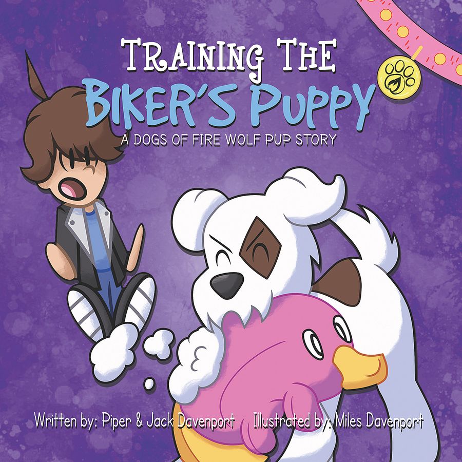 Training the Biker's Puppy, Wolf Pup Stories, Book #2 - Signed Hardback product image (1)