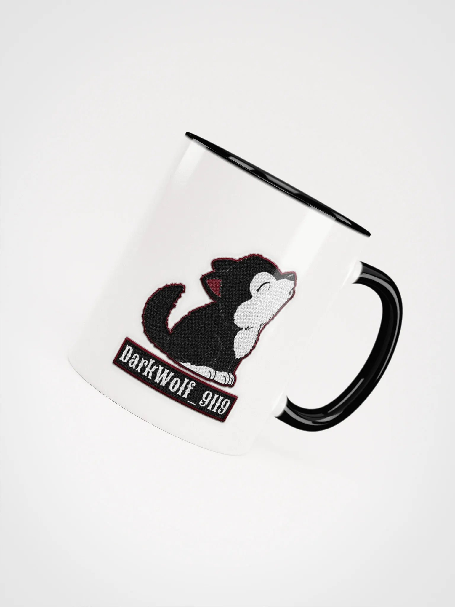 DarkWolf_9119 Cartoon Husky Ceramic Mug product image (19)