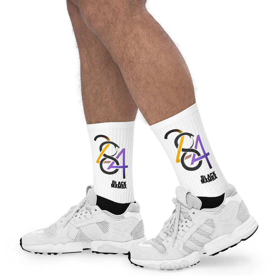 King Kobe | White/Black socks product image (18)