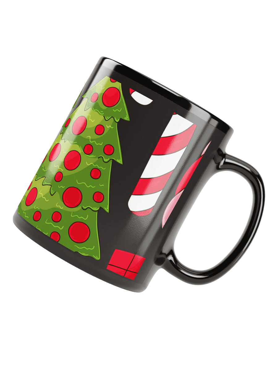 Christmas Delight Black Glossy Mug product image (8)