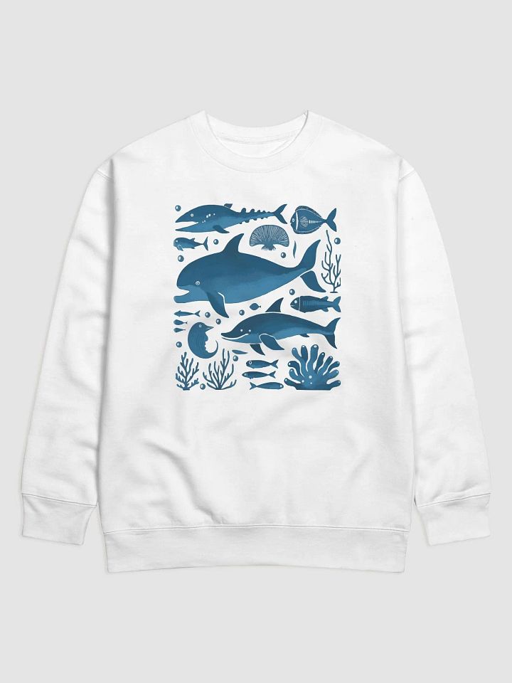 Dolphin Dreams Cotton Sweatshirt product image (13)