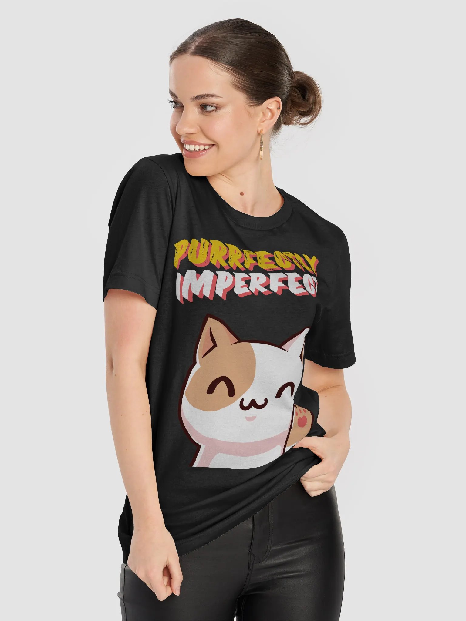 Purrfectly Imperfect Tee product image (8)