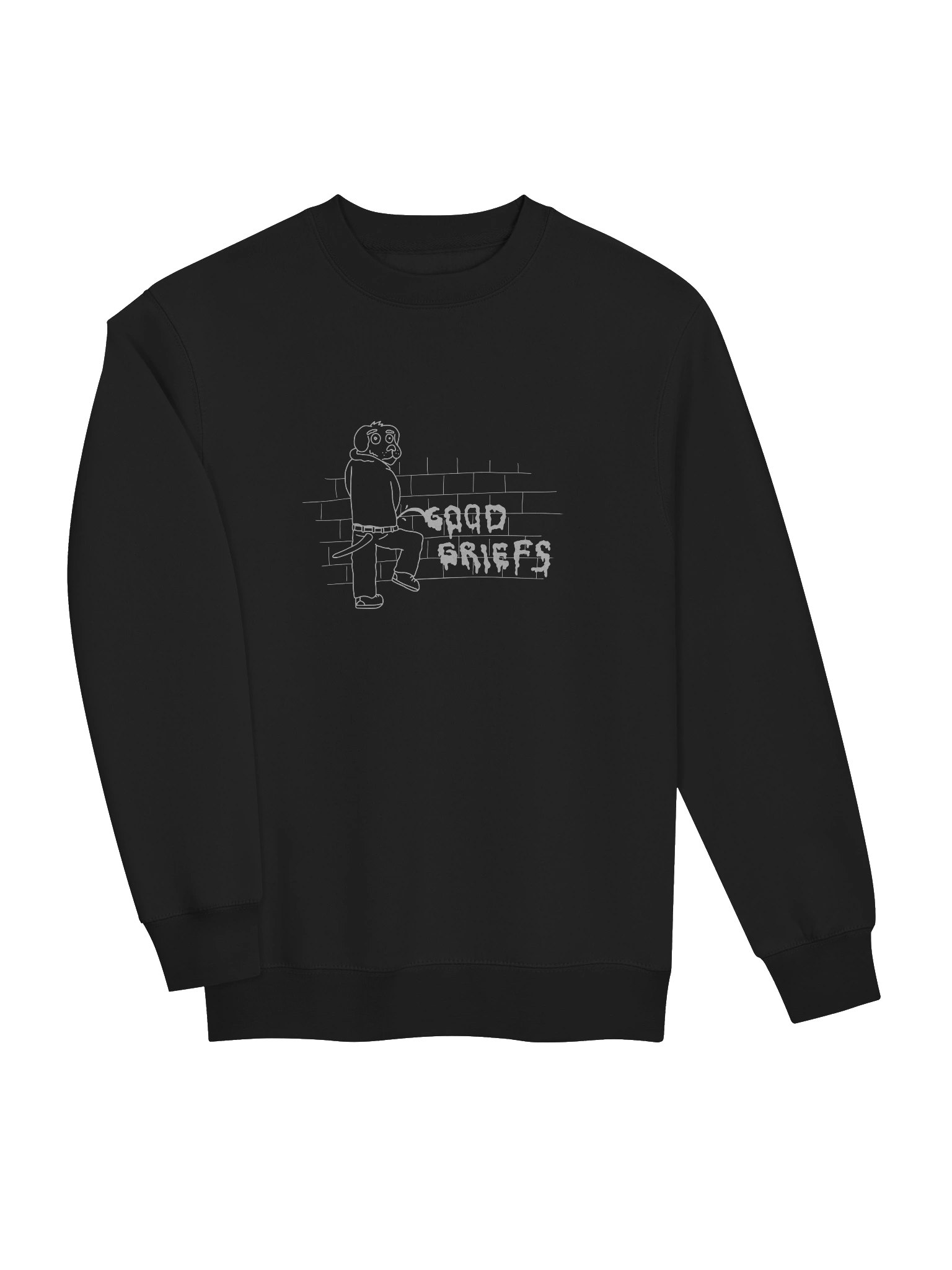 Good Griefs Women's Puppee Crew Neck - Dark product image (6)