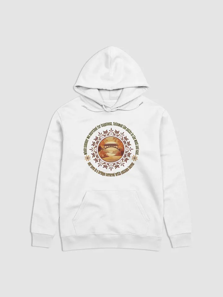 Autumn Love Bridge Eco Hoodie product image (19)